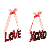 Northlight Love And Xoxo 2-pc. Wall Decal