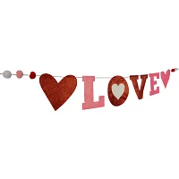 Northlight Glittered Love Wall Sign