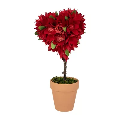 Northlight Potted Mixed Floral Valentines Day Tabletop Decor