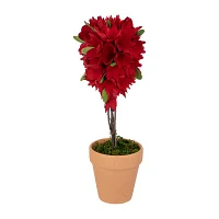 Northlight Potted Mixed Floral Valentines Day Gnome