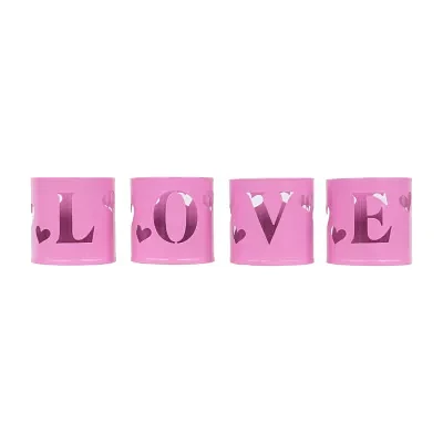 Northlight Love Votive 4-pc. Valentines Day Gnome