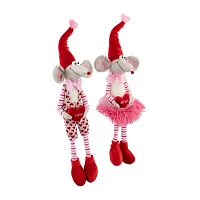 Northlight Mice With Love And Xoxo 2-pc. Valentines Day Gnome