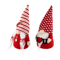 Northlight Plush I Heart U Set 2-pc. Valentines Day Gnome