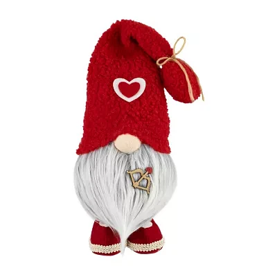 Northlight Red Bow And Arrow Valentines Day Gnome