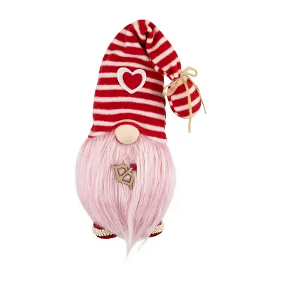 Northlight Plush Bow And Arrow Valentines Day Gnome