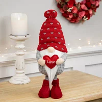 Northlight Plush Love Valentines Day Gnome