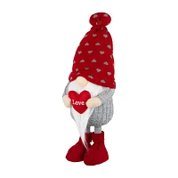 Northlight Plush Love Valentines Day Gnome