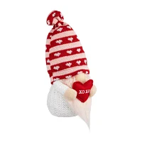 Northlight Plush Xoxo Valentines Day Gnome