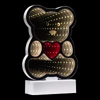 Northlight 3d Teddy Bear With Heart Valentines Day Gnome