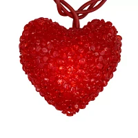 Northlight Red Heart Mini String Lights