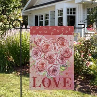 Northlight Love Rose Bouquet Garden Flags