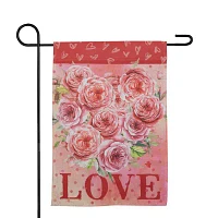 Northlight Love Rose Bouquet Garden Flags