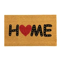 Northlight Home Heart Outdoor Rectangular Doormats