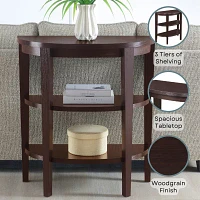 Lark 3-Shelf Console Table