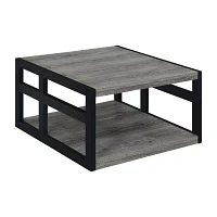 Monterey Square Coffee Table with Shelf