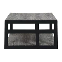 Monterey Square Coffee Table with Shelf