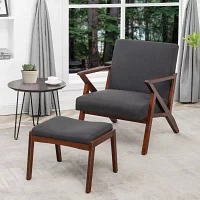 Cliff Chair & Ottoman Set