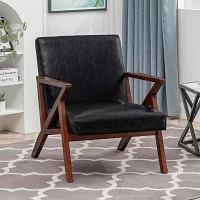 Take-A-Seat Cliff Mid-Century Modern Accent Lounge Armchair