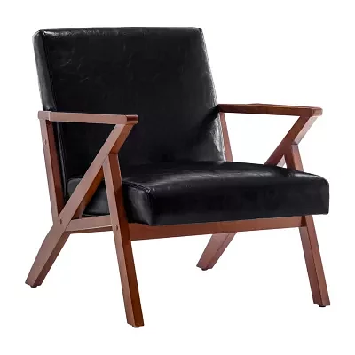 Take-A-Seat Cliff Mid-Century Modern Accent Lounge Armchair