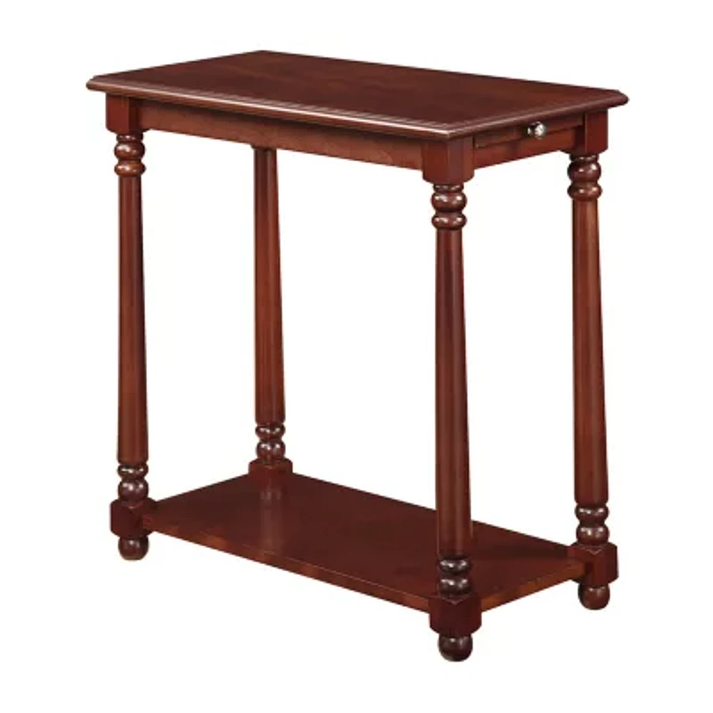 French Country Regent Chairside End Table