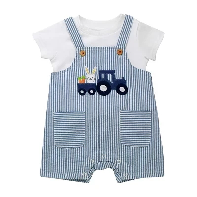 Baby Starters Boys 2-pc. Shortall Set