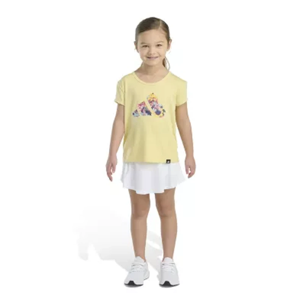 adidas Toddler Girls 2-pc. Skort Set