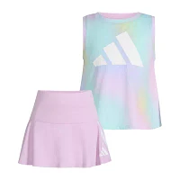 adidas Toddler Girls 2-pc. Skort Set