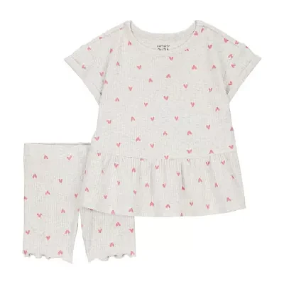 Carter's Baby Girls 2-pc. Short Set