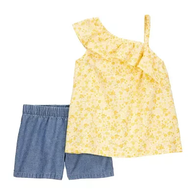 Carter's Baby Girls 2-pc. Short Set