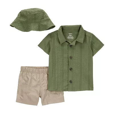 Carter's Baby Boys 3-pc. Short Set
