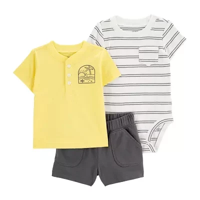 Carter's Baby Boys 3-pc. Short Set