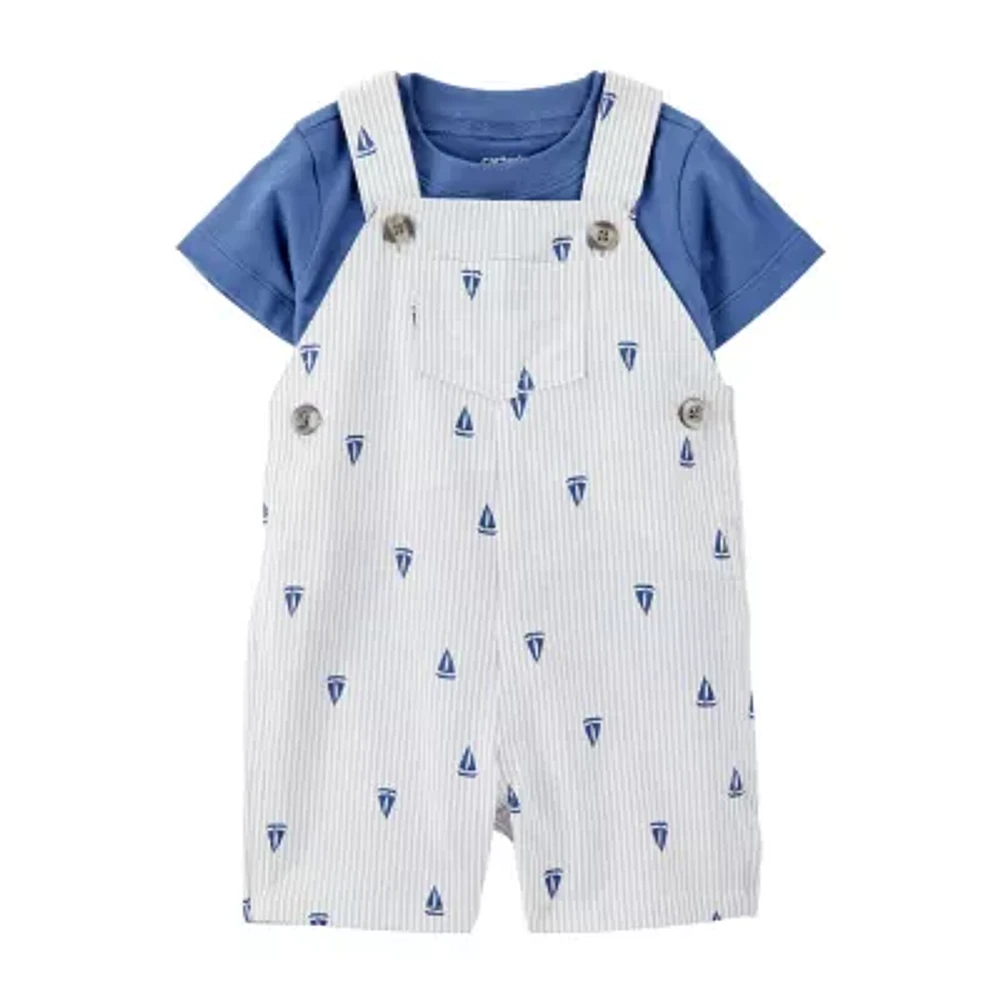 Carter's Baby Boys 2-pc. Shortall Set