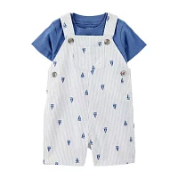 Carter's Baby Boys 2-pc. Shortall Set