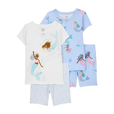 Carter's Baby Girls 4-pc. Pajama Set