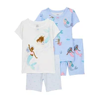 Carter's Baby Girls 4-pc. Pajama Set