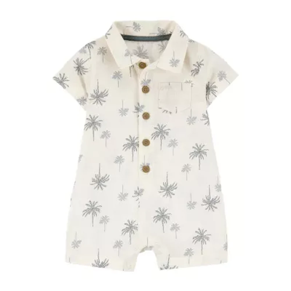 Carter's Baby Boys Short Sleeve Romper