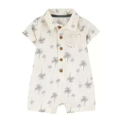 Carter's Baby Boys Short Sleeve Romper