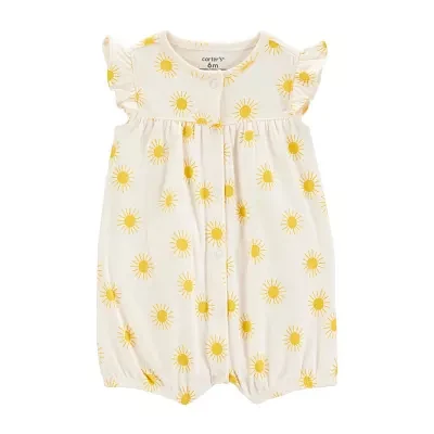 Carter's Baby Girls Short Sleeve Romper