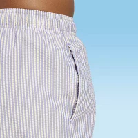 adidas Mens Drawstring Waist Lined Swim Shorts