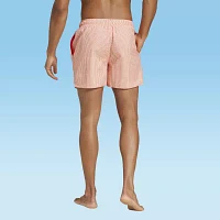 adidas Mens Drawstring Waist Lined Swim Shorts