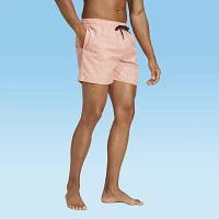 adidas Mens Drawstring Waist Lined Swim Shorts