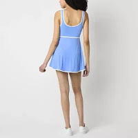 Arizona Built Shorts Womens Sleeveless Midi Active Tennis Dress Juniors