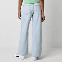 Arizona - Juniors Womens Low Rise Wide Leg Jean