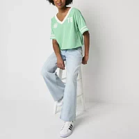 Arizona - Juniors Womens Low Rise Wide Leg Jean