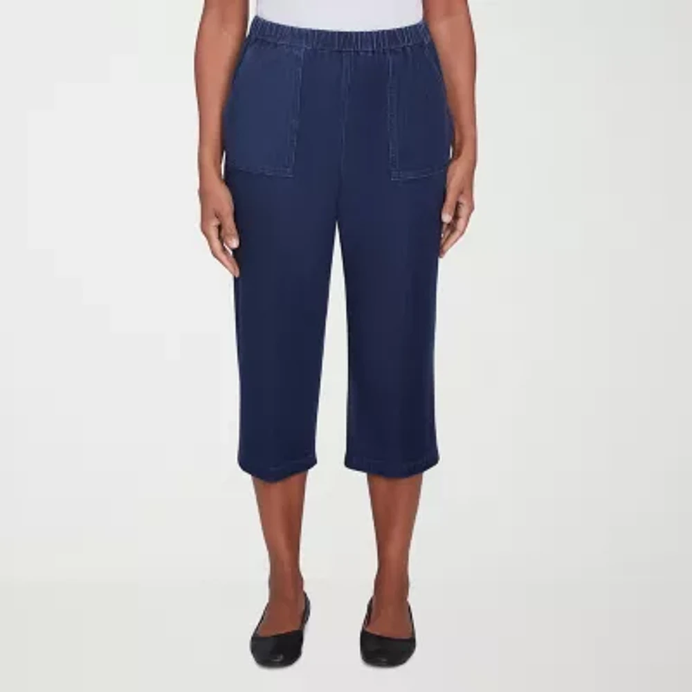 Alfred Dunner Free Spirit Mid Rise Capris