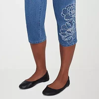 Alfred Dunner Free Spirit Mid Rise Capris