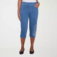 Alfred Dunner Free Spirit Mid Rise Capri Pants