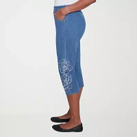 Alfred Dunner Free Spirit Mid Rise Capris