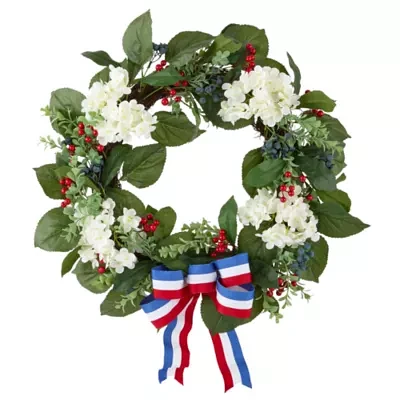 Layerings 24in Hydrangea Indoor Wreath