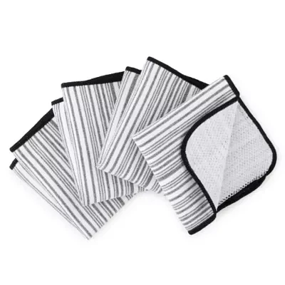 Cooks Striped Scrubber 4-pc. Dish Cloth Set